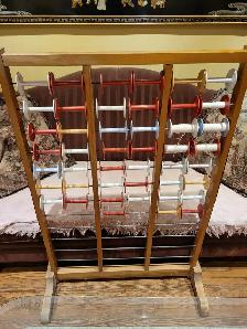 Leclerc Spool Stand PLUS Temple For Weaving