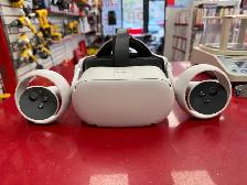 Casque de réalité virtuelle Meta Quest 2   2 manettes