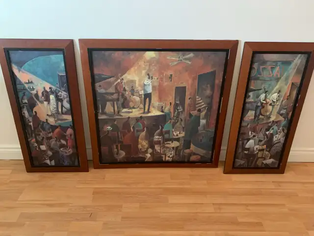 Blue Jazz Picture Set