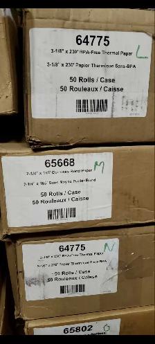 Brand New Debit Cash register thermal paper rolls. - Photo 2