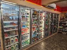 16 ft 8 door Walk in Cooler for sale