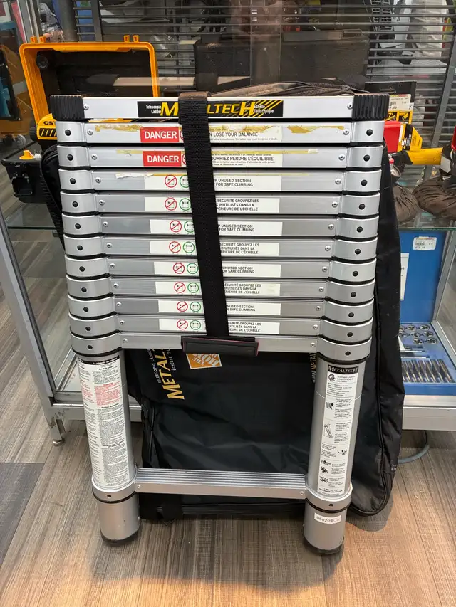 MetalTech Telescoping Ladder