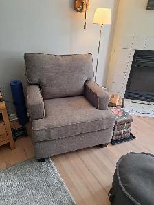Fauteuil gris hyper confortable - Photo 2