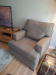 Fauteuil gris hyper confortable - Photo 4