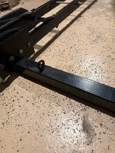 Dirt bike rack for pickup
