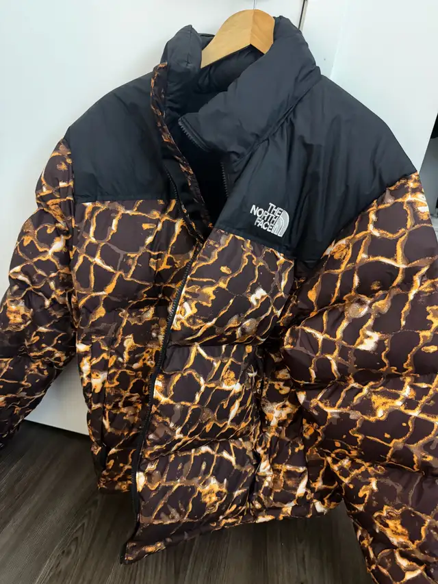 The North Face 1996 RetroNuptse 700 Down Jacket, in the brown/o