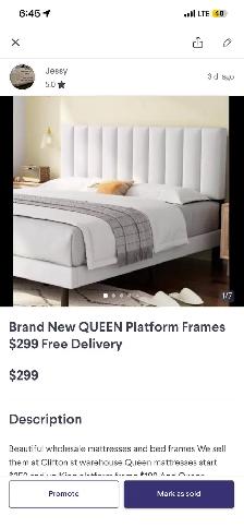 BRAND New KING Platform Frames & Free Delivery - Photo 2