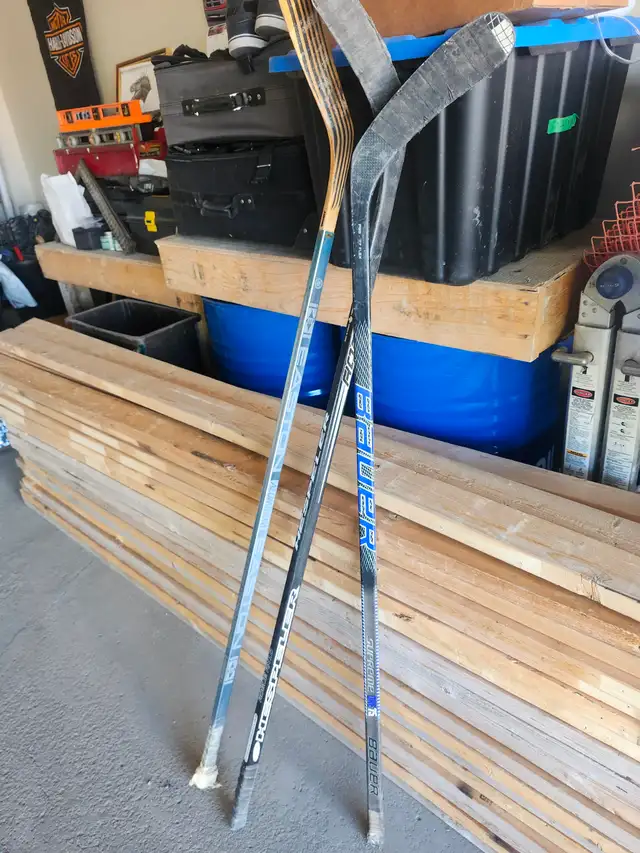 3 hockey sticks for sale