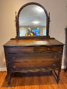 Antique furniture for sale.