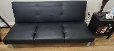 Click-clack sofa bed