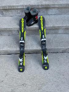 Skis Dynastar et bottes Tecnica pour enfant - Photo 2