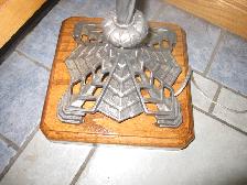 BRIDGE LAMP FLOOR LAMP.ALL GUN STOCK BARE METAL AS ORIGINAL - Photo 3