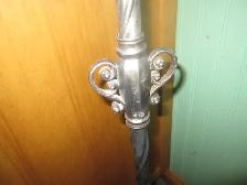 BRIDGE LAMP FLOOR LAMP.ALL GUN STOCK BARE METAL AS ORIGINAL - Photo 4