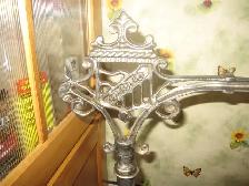 BRIDGE LAMP FLOOR LAMP.ALL GUN STOCK BARE METAL AS ORIGINAL - Photo 5