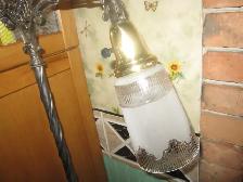 BRIDGE LAMP FLOOR LAMP.ALL GUN STOCK BARE METAL AS ORIGINAL - Photo 6
