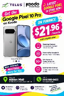 Google Pixel 10 Pro – $21.96/Month