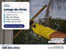 Lavage de vitres / Window Cleaning – Montréal & Laval