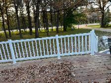 PVC white deck rails for sale - Photo 2
