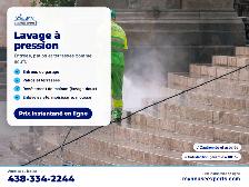 Lavage à pression / Pressure Washing – Montréal & Laval