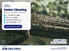Nettoyage de gouttières / Gutter Cleaning – Montréal - Photo 2