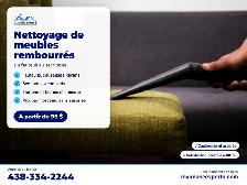 Nettoyage de divans / Upholstery Cleaning – dès 99 $