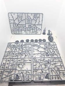 Warhammer 40k Adeptus Mechanicus 10 Skitraii Half assembled