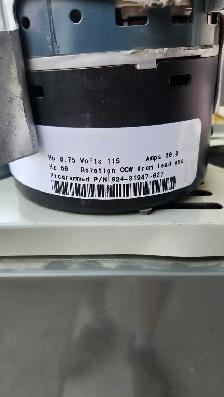 York Luxaire 3/4 HP ECM 2.3 blower motor - Photo 3