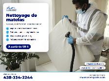 Nettoyage de matelas / Mattress Cleaning – dès 125 $
