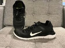Nike Free RN 2018 Running Shoes – Women’s US 10 – Black/White