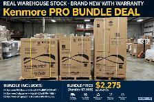 Mega Sale | Kenmore 3-Piece Appliance Bundle
