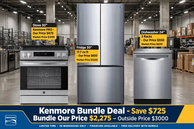 Kenmore Kitchen Appliance Bundle