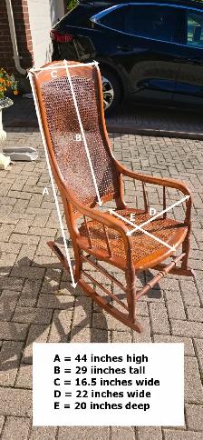 Bentwood Rocking Chair - Photo 6
