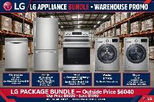 LG Appliance Bundle For Sale with 1 Year Warranty
