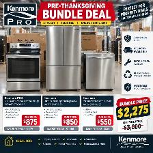 Kenmore Pro Appliance Bundle