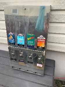 Vintage vending machines, mancave, pub ,bar,  restaurant decor