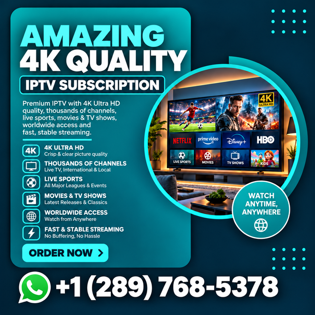 SUPER TOP QUALITY UHD TV STREAMING AVAILABLE!