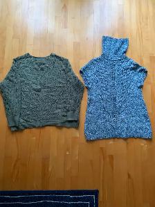 Lot de 11 morceaux vêtements femme taille forte 1X et 2X  hiver - Photo 9