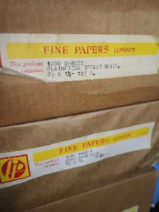 Vintage 1000 Sheets Fine Papers 8.5' x 14' Various - Photo 3