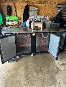 6 brand beer fridge!!