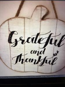 "Grateful and Thankful" Pumpkin Wall Decor ! - Photo 3