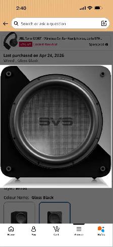 Home Theatre  SVS SB5000 R/Evolution Subwoofer - Photo 3