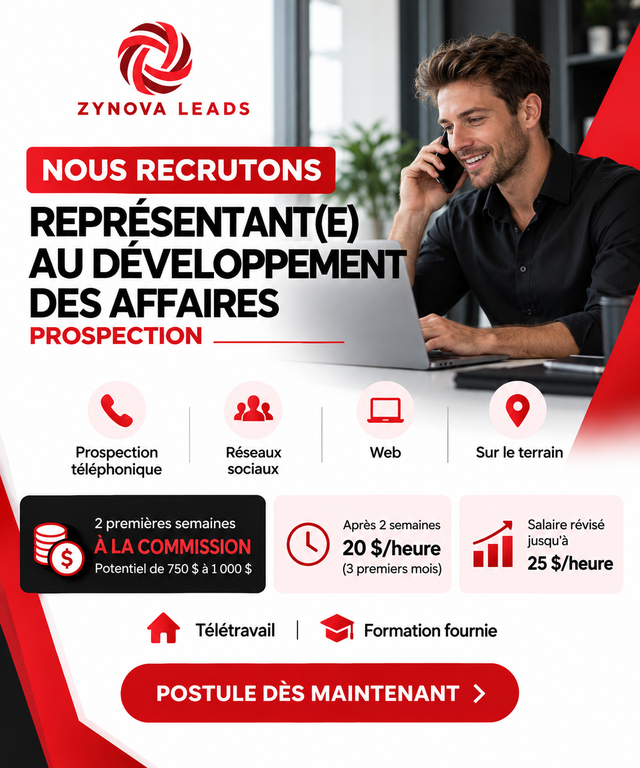 Représentant(e) en prospection