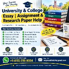 University & College Essay | Assignment & Research Paper Help