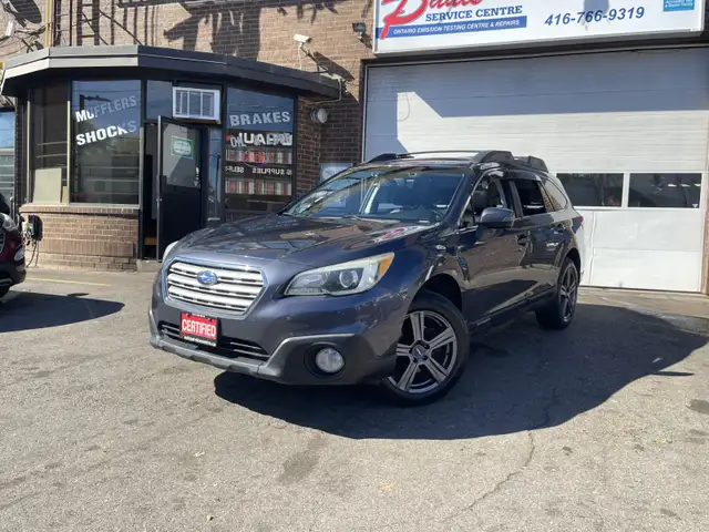 2015 SUBARU OUTBACK LIMITED-AWD-NAVI-SUNROOF-LOADED CERTIFIED