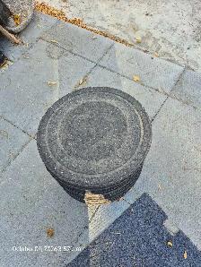 17' Round Rubber Stepping Blocks