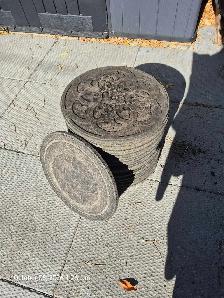 17' Round Rubber Stepping Blocks - Photo 3