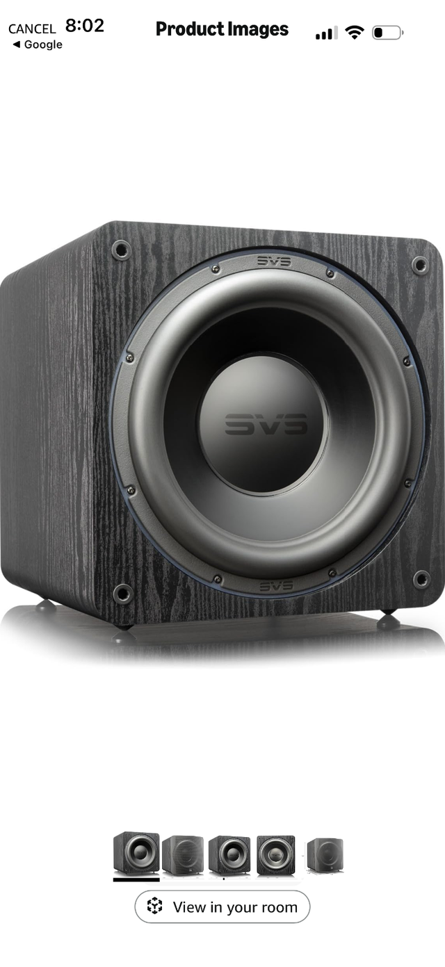 Home Theatre SVS SB3000 2 Subwoofers
