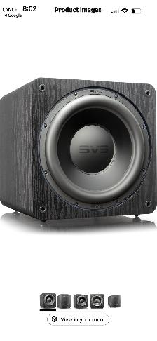 Home Theatre SVS SB3000 2 Subwoofers