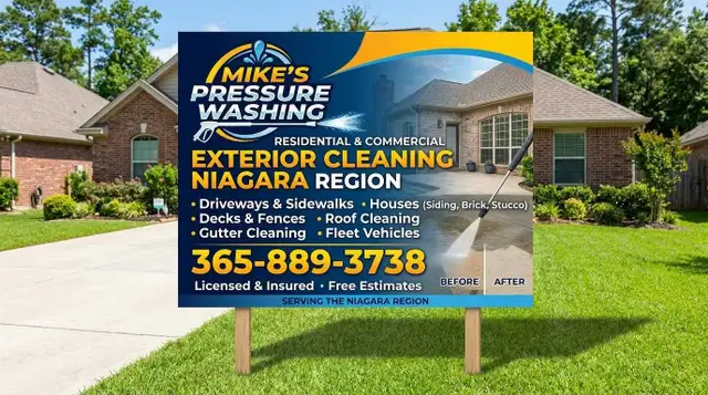 Mike's pressure washing service