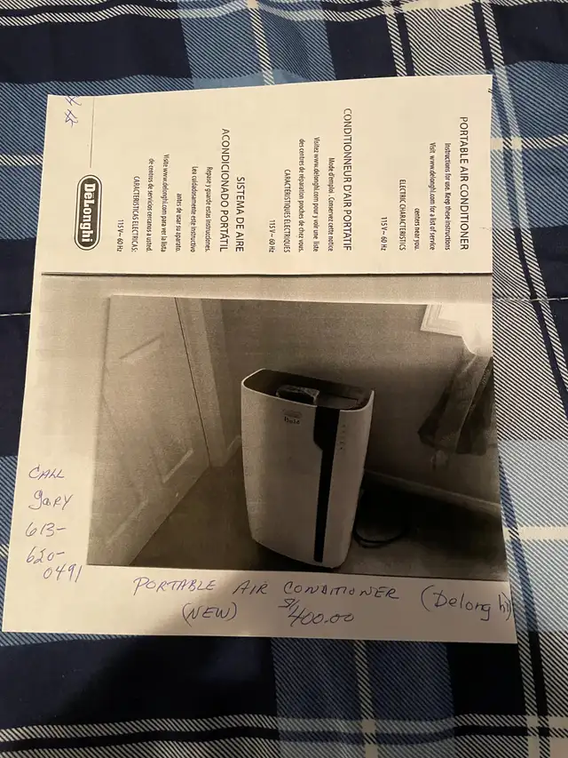 DeLonghi Portable Air Conditioner